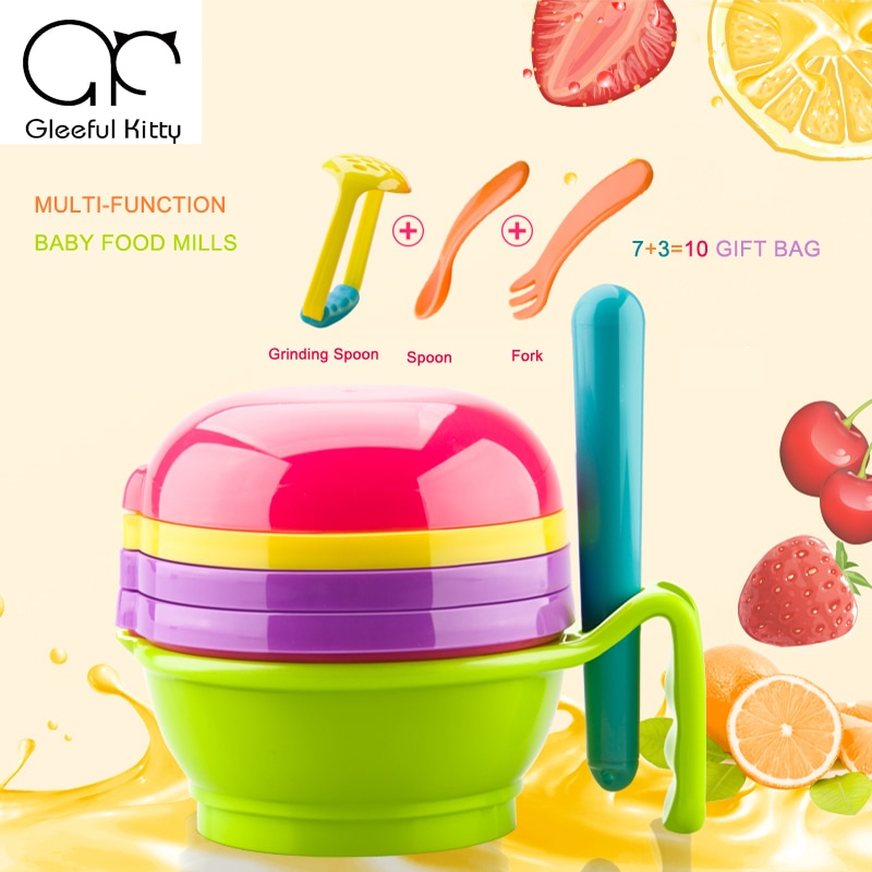 Baby Food Processor Manual Grinder